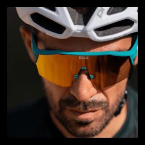 Lunettes de vélo KOO Alibi Persian Green Matt/Orange