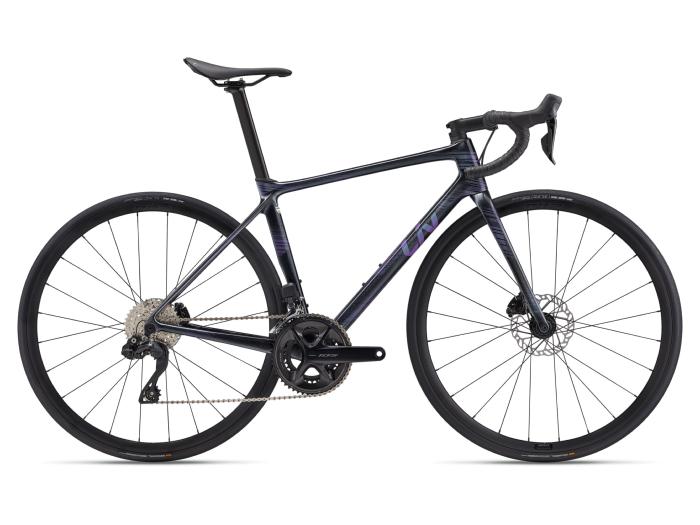 Vélo Route Femmes LIV Langma Advanced 1 Disc Black Diamond