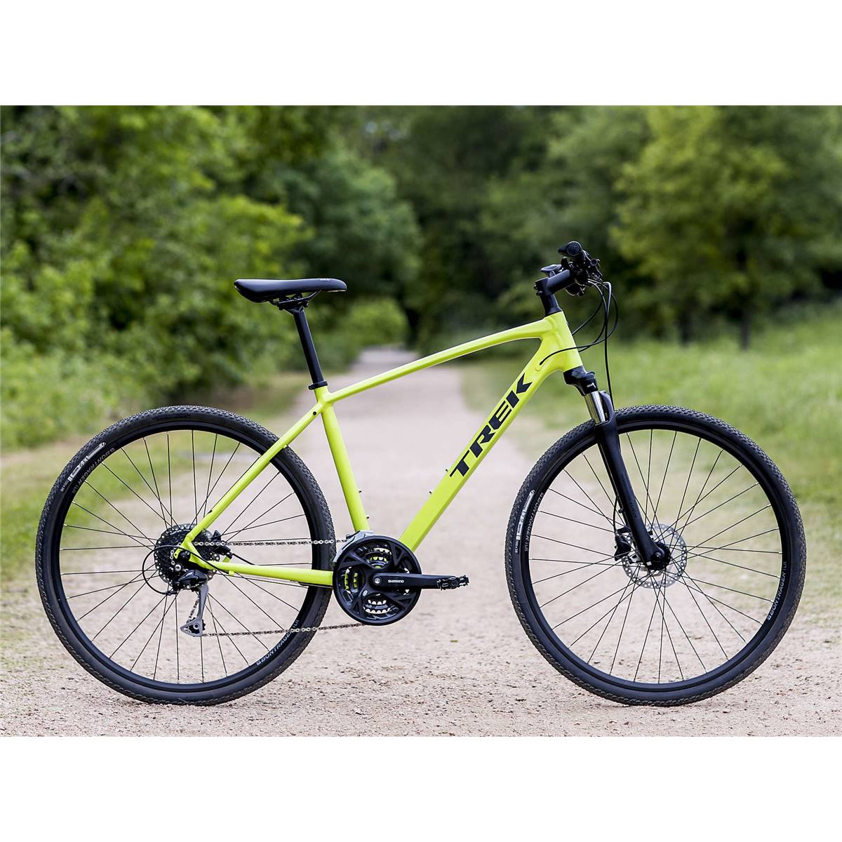 trek dual sport 3 volt green