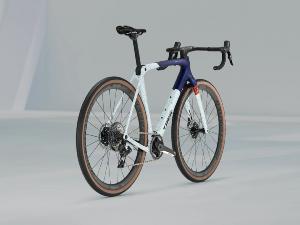 Vélo Gravel TREK Checkmate SLR 8 AXS Matte Hex Blue/Plasma Grey Pearl