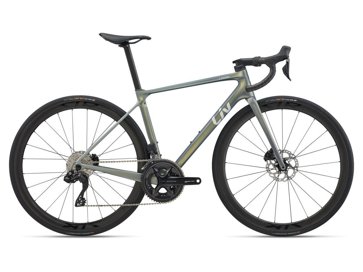 Vélo Route Femmes LIV Langma Advanced Pro 1 Aurora Noise	105 Di2