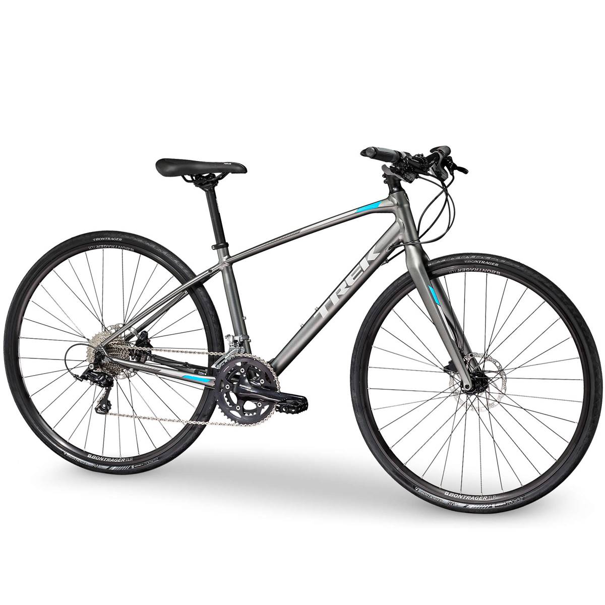 TREK VTC femme TREK FX Sport 4 Gris (2019) Intercycle