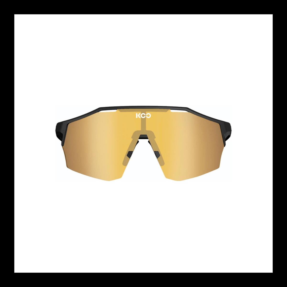 Lunettes de vélo KOO Alibi Black Matt/Gold-970