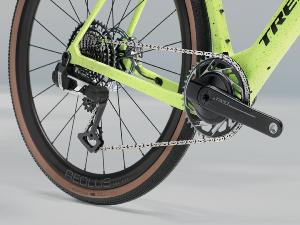 Vélo Gravel TREK Checkmate SLR 9 AXS Olive Drab/Glowstick